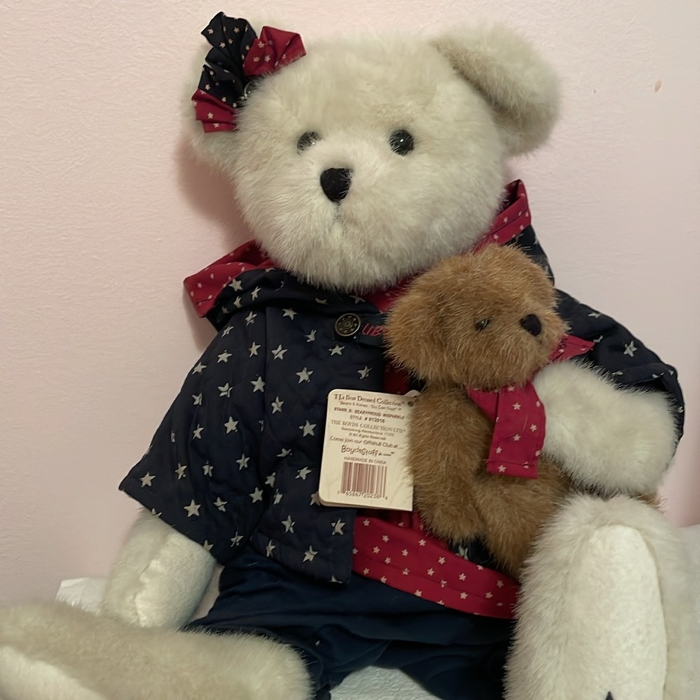 Boyd’s Bears T.J.s Best Dressed Collection Starr B. Bearyproud W/Sparkle - Picture 2 of 12